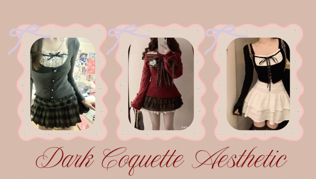 Dark Aesthetic Coquette